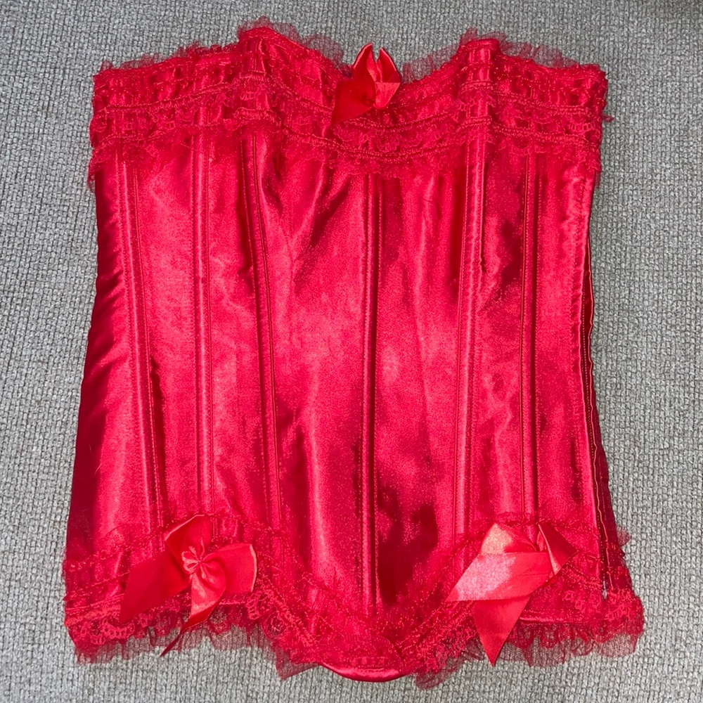 Red corset